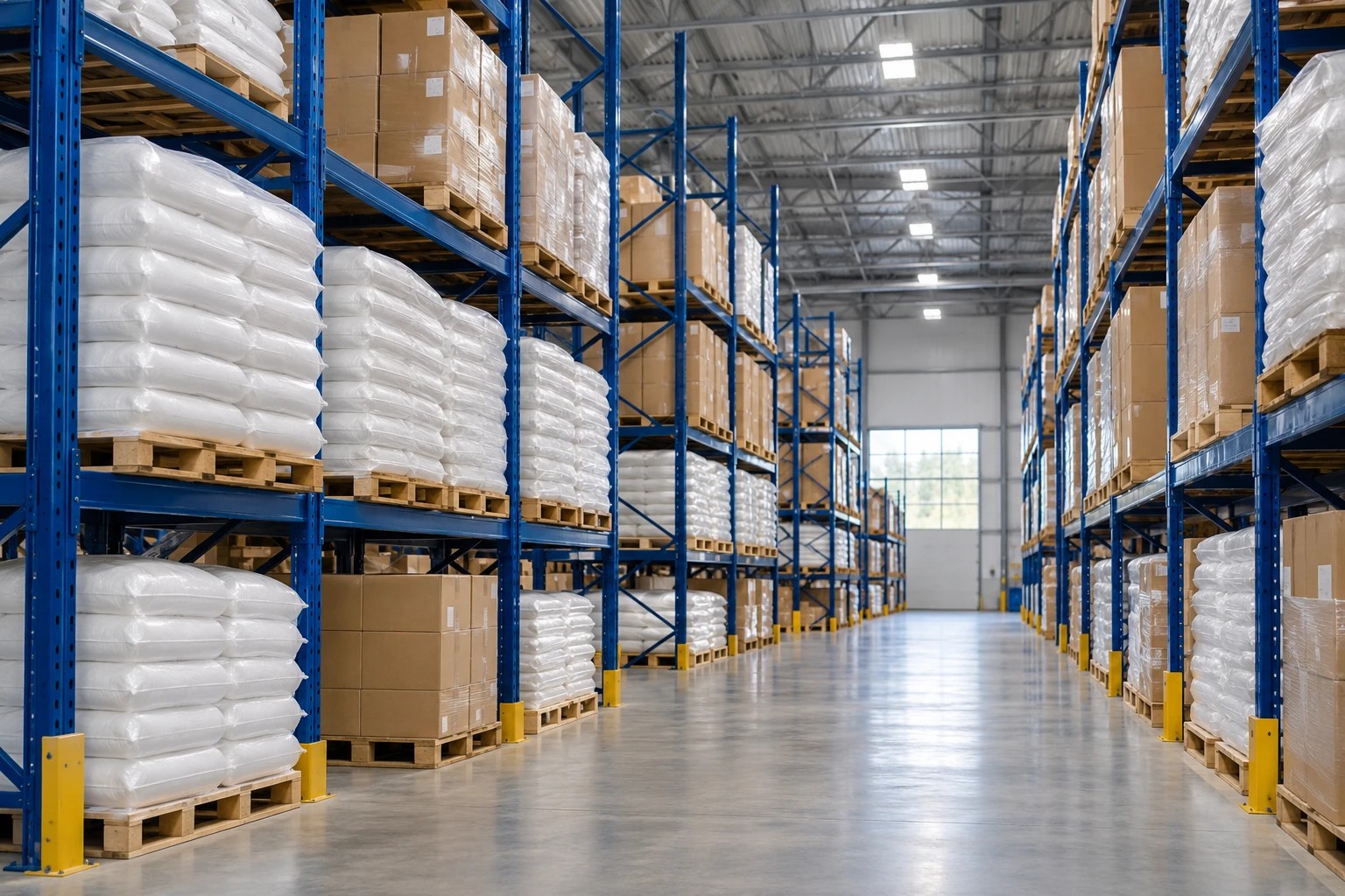 Illustrative organized public warehouse storage
